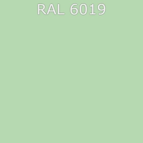 ЛГКЛ-ПВХ Декопан 1200х2500х12.5мм (RAL 6019) Бело-зеленый