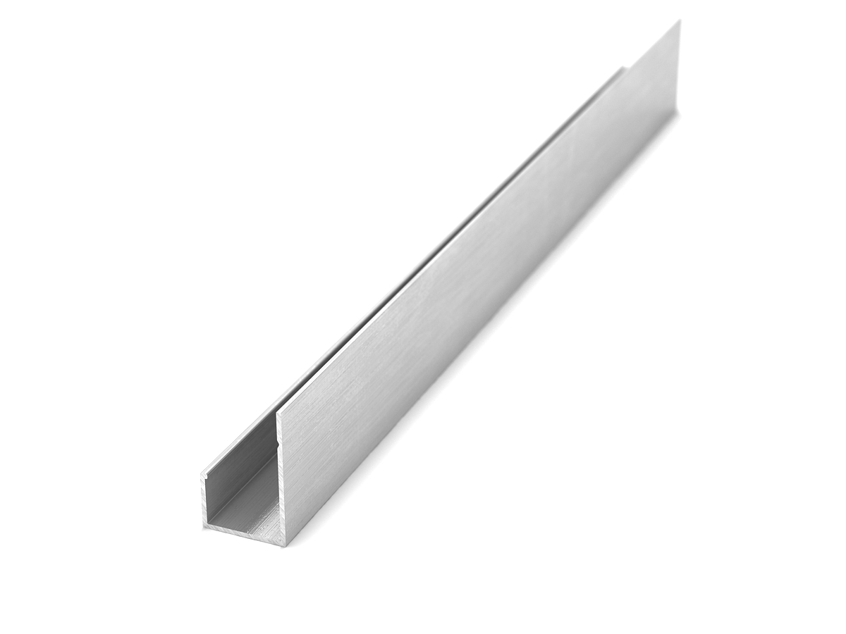 L6-(1)-Алюминиевый профиль ДЕКОПАН 3м Без покрытия