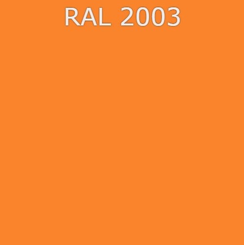 ЛГКЛ-ПВХ Декопан 1200х2500х12.5мм (RAL 2003) Пастельно-оранжевый