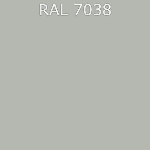 ЛГКЛ-ПВХ Декопан 1200х3000х12.5мм (RAL 7038)  Агатовый серый
